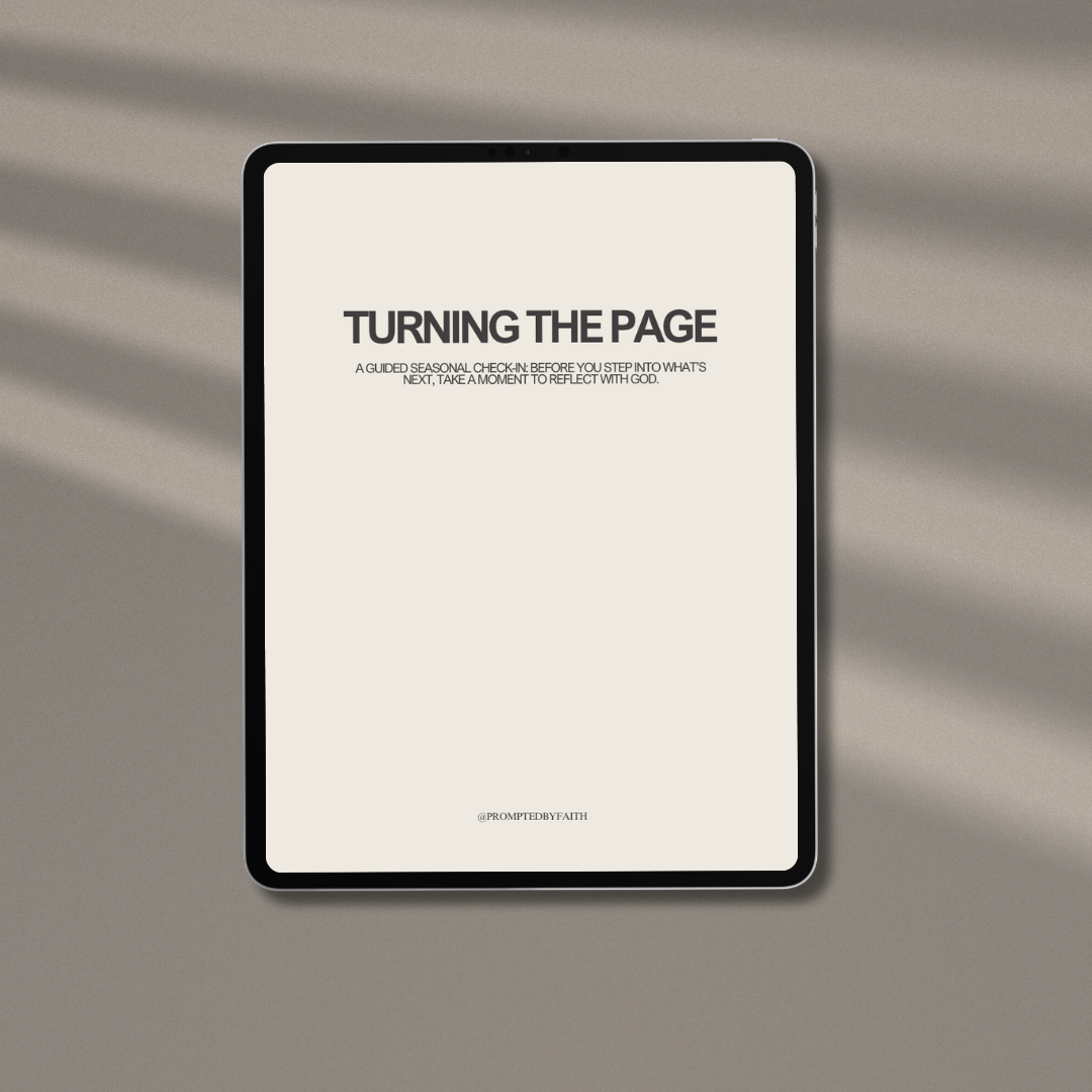 Turning the Page: Seasonal Check In