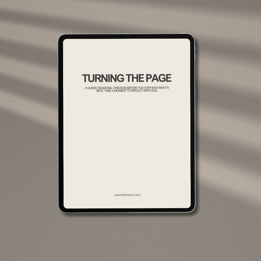 Turning the Page: Seasonal Check In